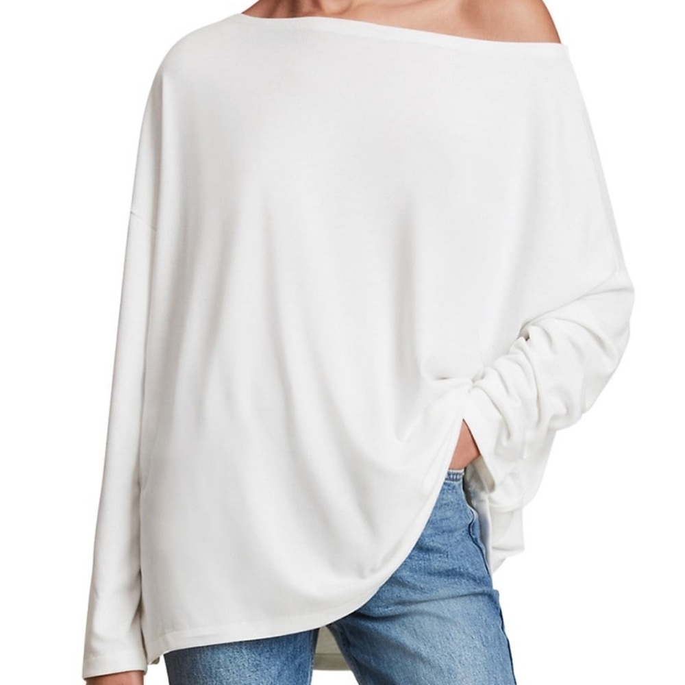 Allsaints oversized long sleeve tee shirt